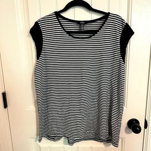 Jones NY Signature Cap Sleeve Tee XL